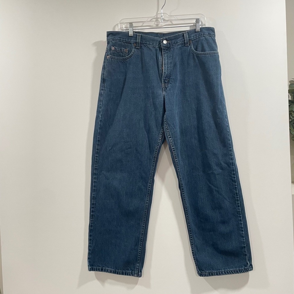 Vintage Levis 577 Lower Rise Loose Fit Jeans Blue Made in USA 16 MIS S 34x28